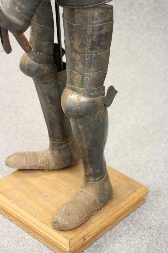 A SUIT OF 16TH CENTURY STYLE FOOT ARMOUR Image