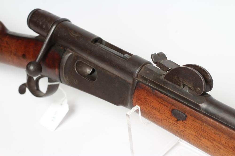 A WAFFENFABRIK M81 BOLT ACTION RIMFIRE RIFLE with 32 1/2" barrel Image