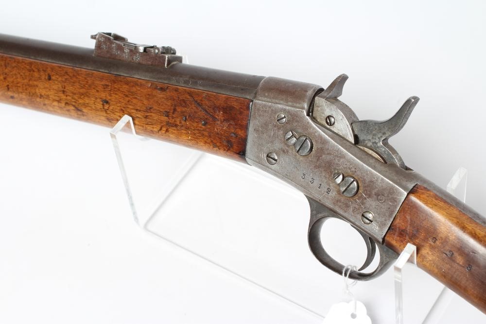 A REMINGTON TYPE ROLLING BLOCK RIFLE Image