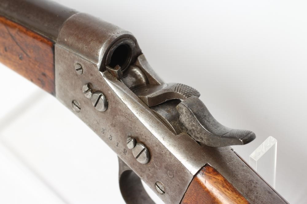 A REMINGTON TYPE ROLLING BLOCK RIFLE Image
