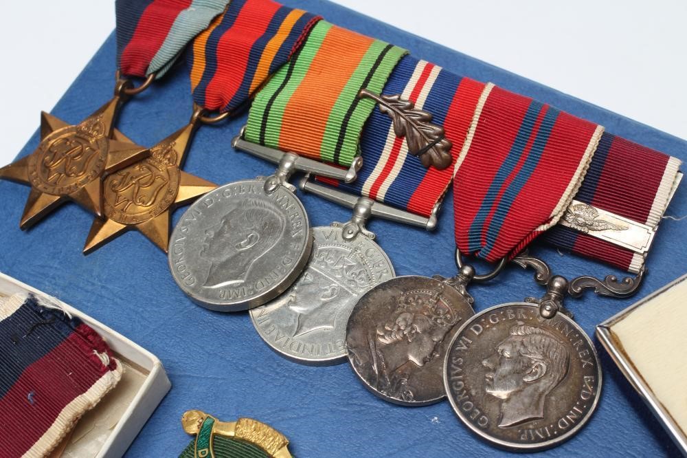 A FAMILY OF SECOND WORLD WAR MEDALS awarded to RAF Warrant Officer A. Ransom (505826) Image