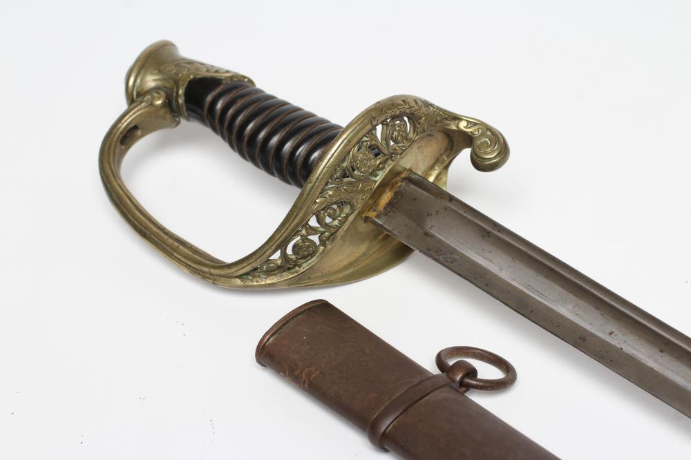 A MODEL 1845 FRENCH INFANTRY OFFICER'S SWORD Image