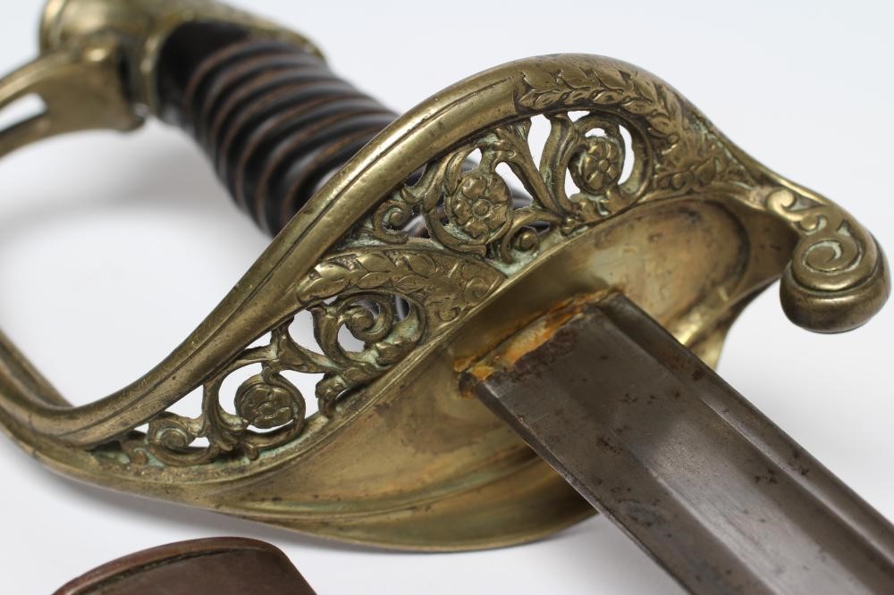 A MODEL 1845 FRENCH INFANTRY OFFICER'S SWORD Image