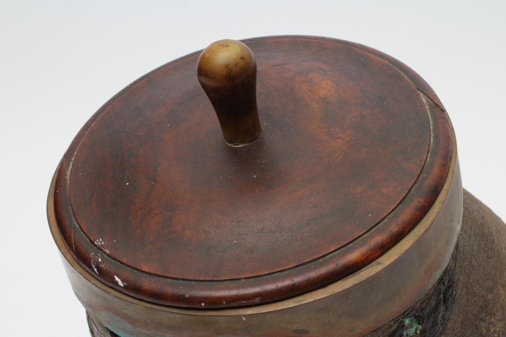 A TAXIDERMY HIPPOPOTAMUS FOOT Image