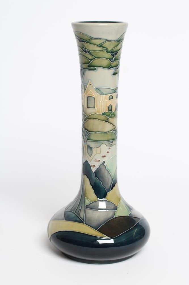 A MOORCROFT POTTERY BOLTON ABBEY PATTERN VASE Image