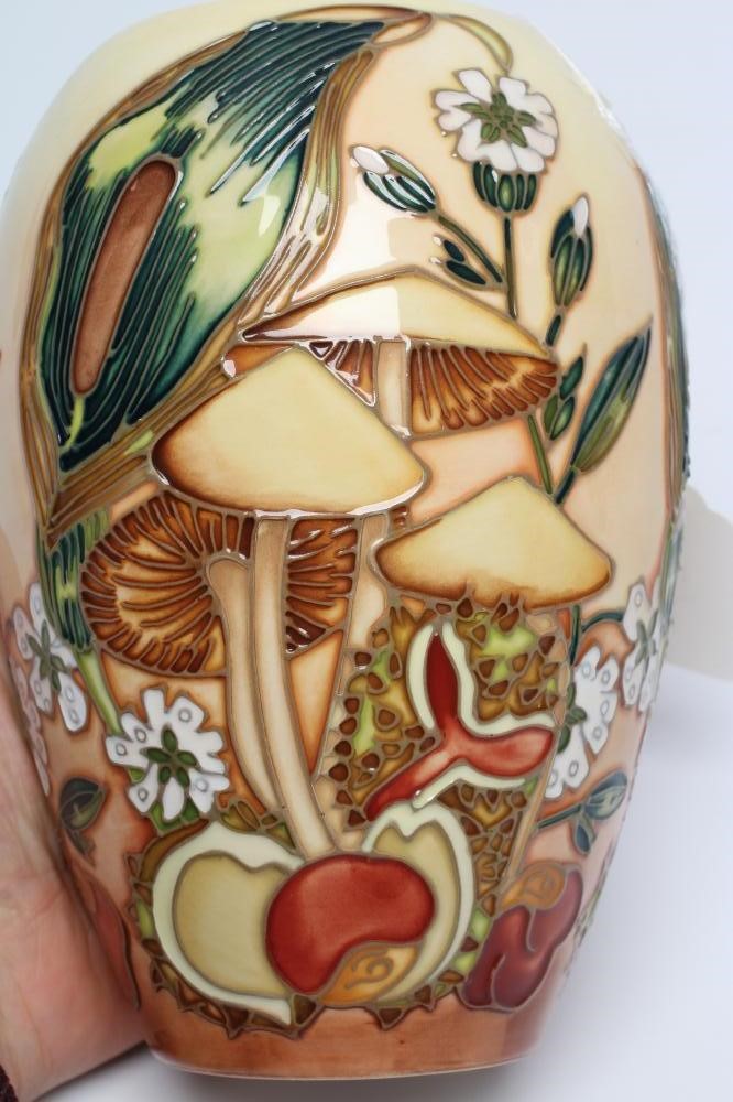 A MOORCROFT POTTERY UNDERWOOD PATTERN VASE Image