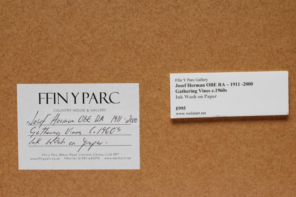 JOSEF HERMAN O.B.E. R.A. (Polish 1911-2000) Image