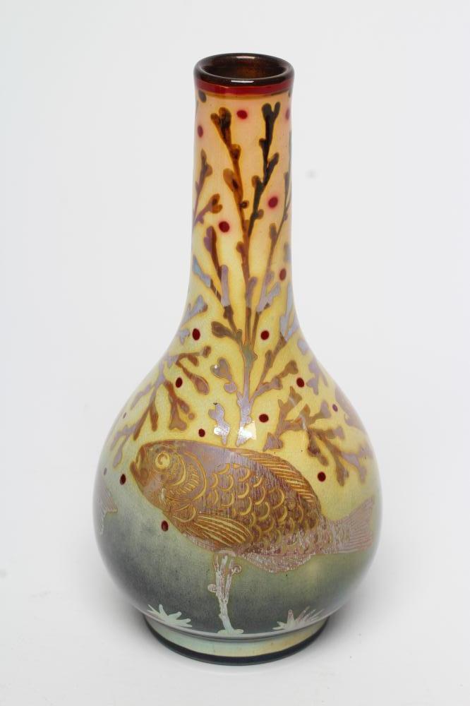 A PILKINGTONS POTTERY BOTTLE VASE Image