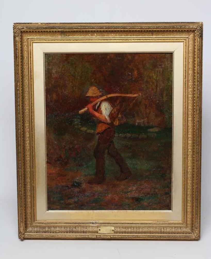 ATTRIBUTED TO SIR GEORGE CLAUSEN R.A. R.W.S.R.I. (1852-1944) Image