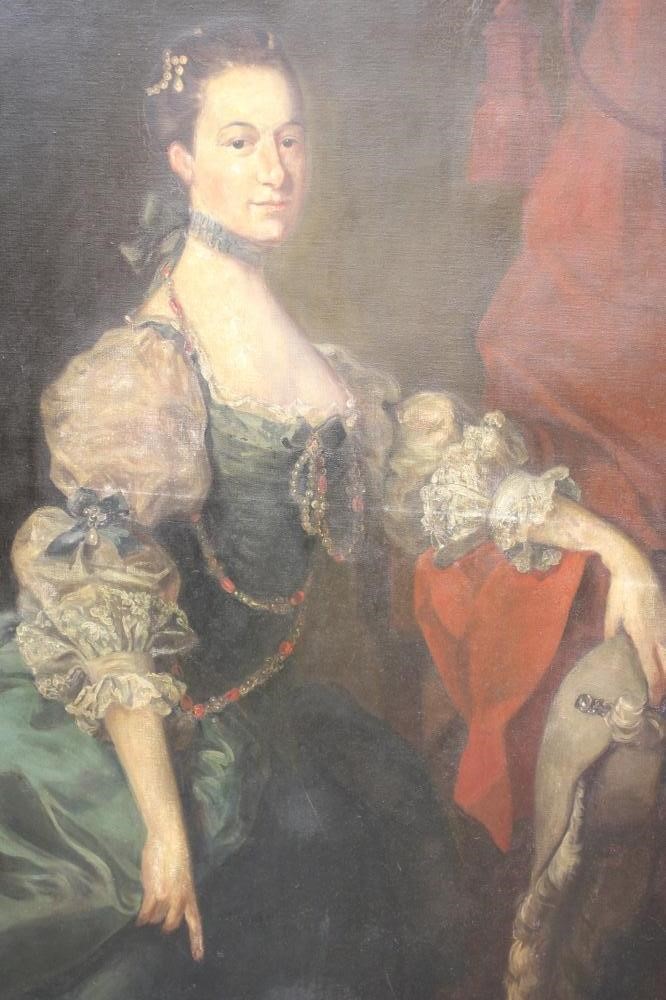 A LARGE REGENCY GILT GESSO PICTURE FRAME Image