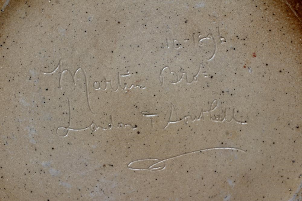 A MARTIN BROTHERS STONEWARE ROYAL COMMEMORATIVE MUG Image