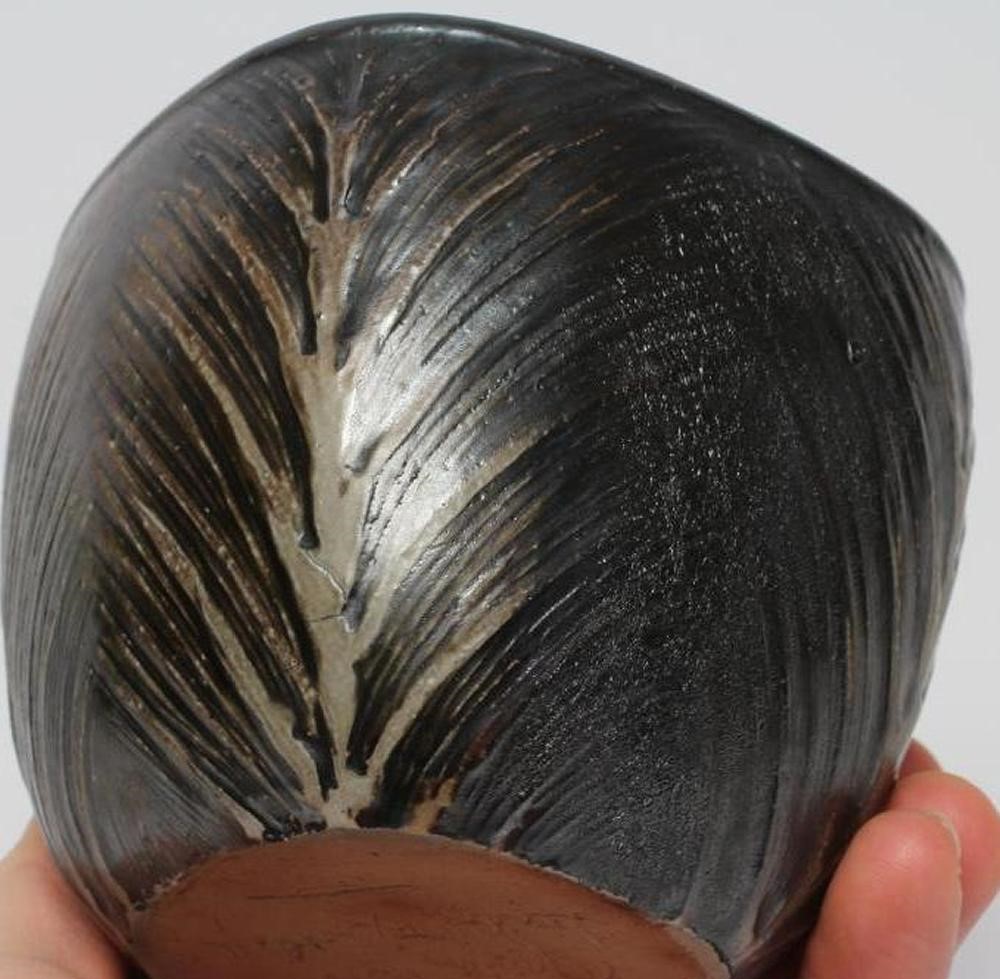 A MARTIN BROTHERS STONEWARE VASE Image