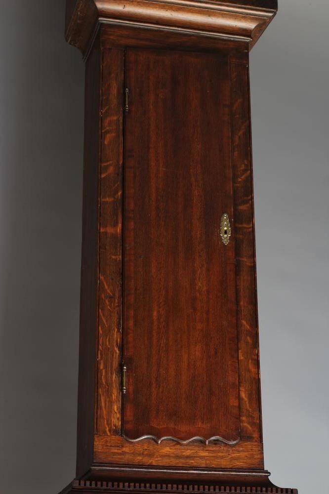AN OAK LONGCASE CLOCK Image