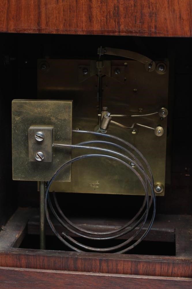 AN EDWARDIAN ROSEWOOD MANTEL CLOCK by Winterhalder & Hofmeier Image