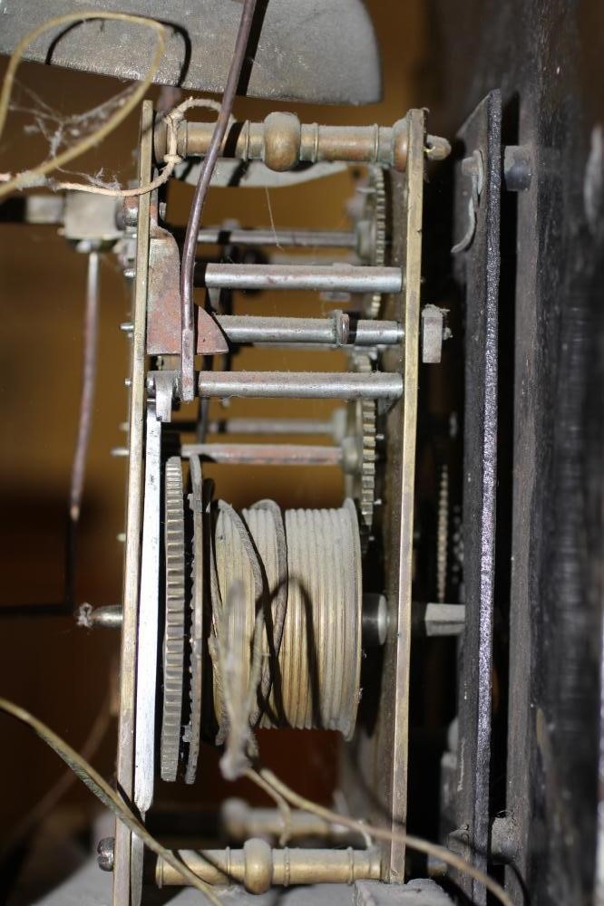 A MAHOGANY LONGCASE CLOCK Image