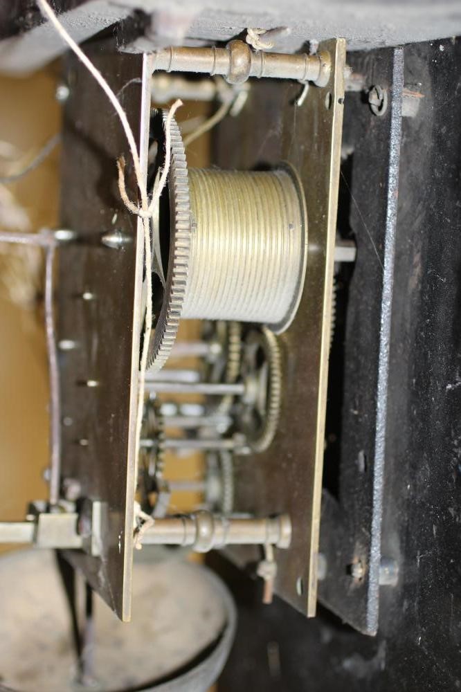 A MAHOGANY LONGCASE CLOCK Image