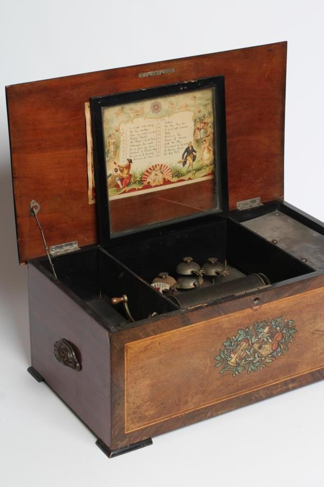 A SWISS MUSICAL BOX Image