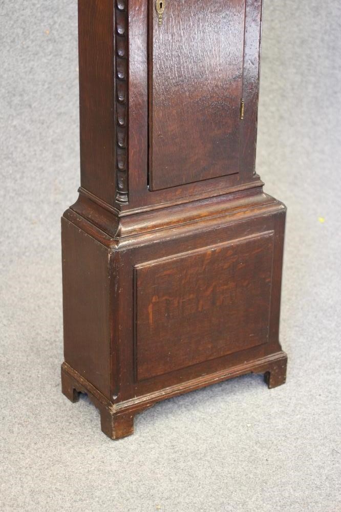 AN OAK LONGCASE CLOCK Image