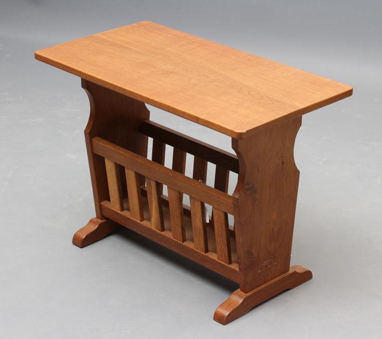 AN OAK OCCASIONAL TABLE by Colin Almack of Thirsk Image