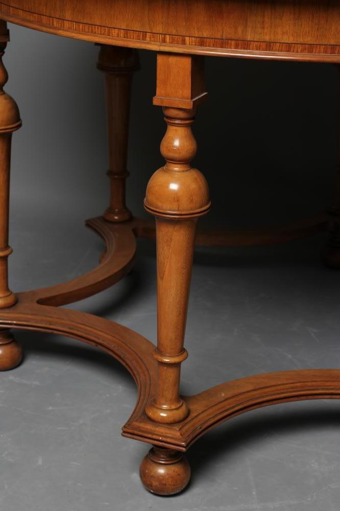A WALNUT CENTRE TABLE in the William & Mary style Image