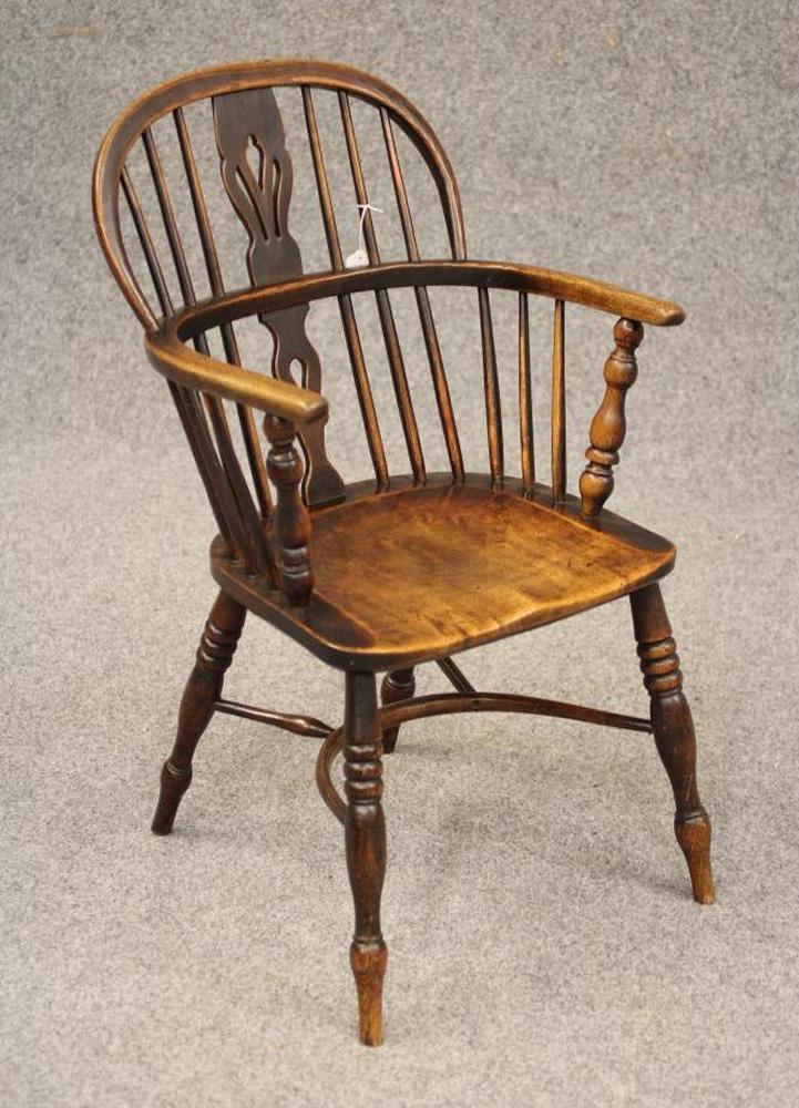 A WINDSOR ARMCHAIR Image