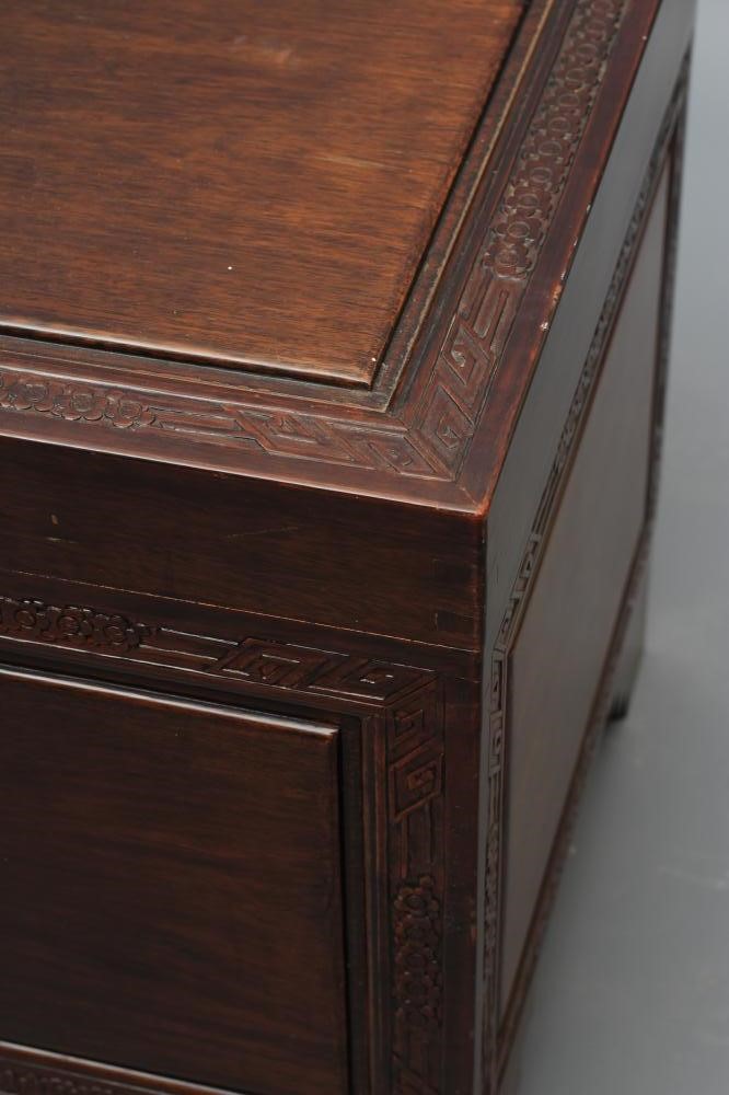 A CHINESE CAMPHOR WOOD CHEST Image