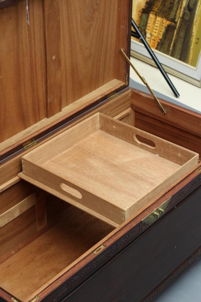 A CHINESE CAMPHOR WOOD CHEST Image