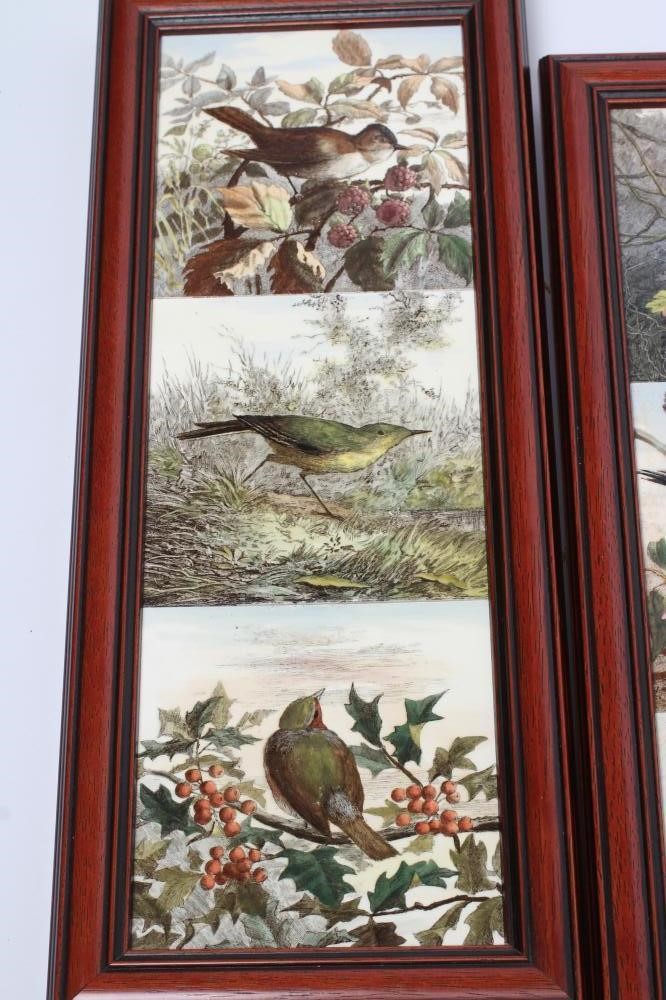 A SET OF NINE MINTON TILES Image