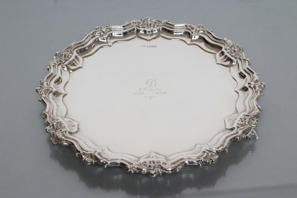 A SILVER SALVER Image