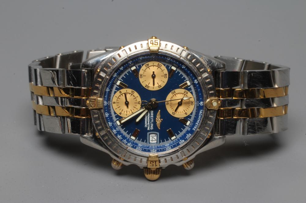 A GENTLEMAN'S BREITLING AUTOMATIC CHRONOMETRE Image