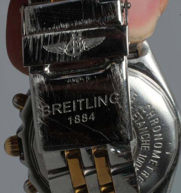 A GENTLEMAN'S BREITLING AUTOMATIC CHRONOMETRE Image