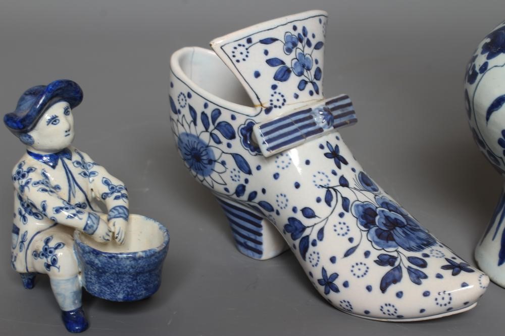 THREE DUTCH DELFT NOVELTIES Image