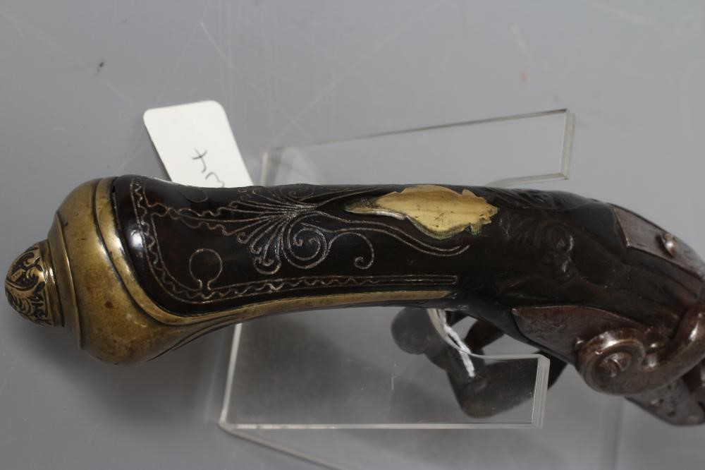 A PERCUSSION PISTOL Image