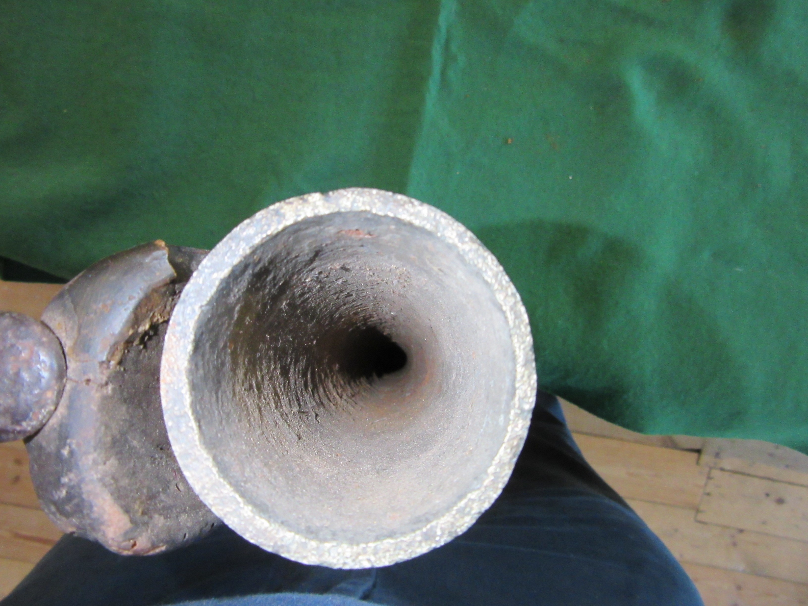 A FLINTLOCK BLUNDERBUSS with 24 1/2" flared barrel, action inscribed TOWER, wood stock and steel Image