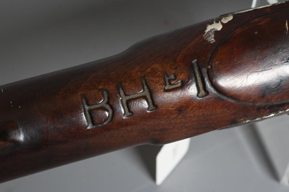 A PERCUSSION BROWN BESS MUSKET with 37" barrel Image