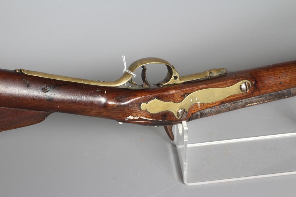 A PERCUSSION BROWN BESS MUSKET with 37" barrel Image