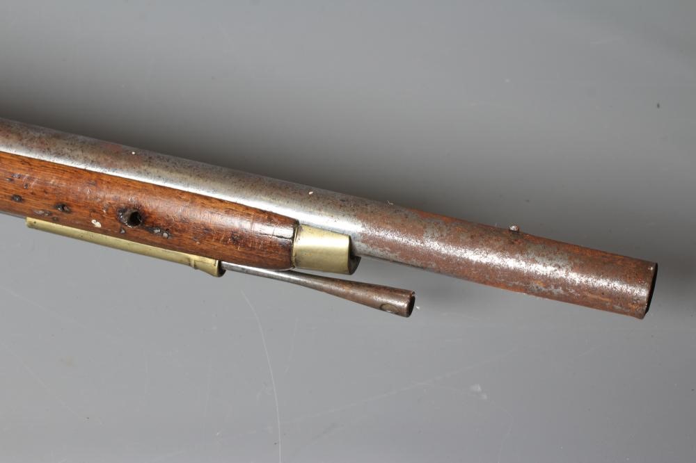 A PERCUSSION BROWN BESS MUSKET with 37" barrel Image