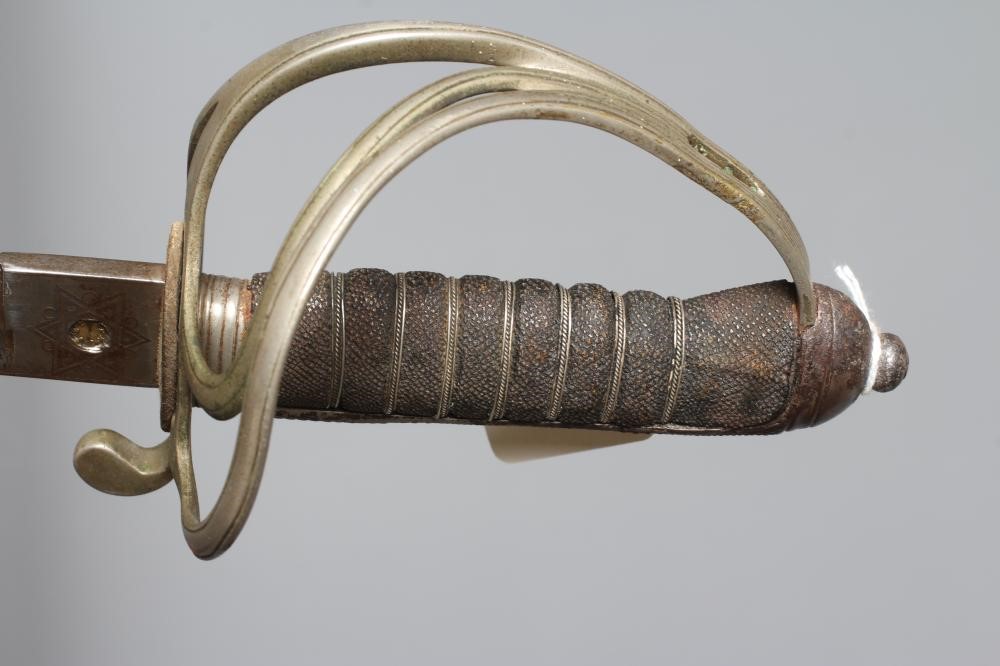 AN 1821 PATTERN ARTILLERY OFFICER'S SWORD Image