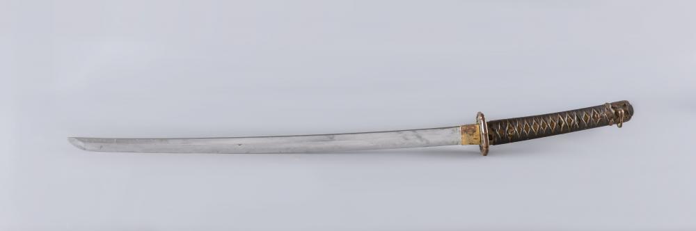 A JAPANESE KATANA with WWII saya Image