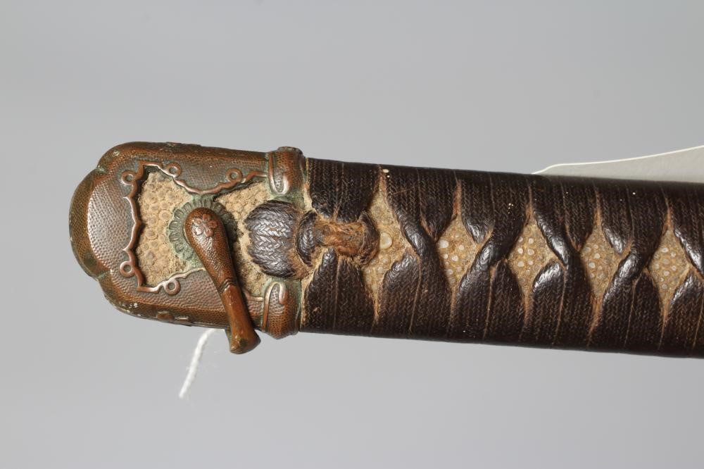 A JAPANESE KATANA with WWII saya Image