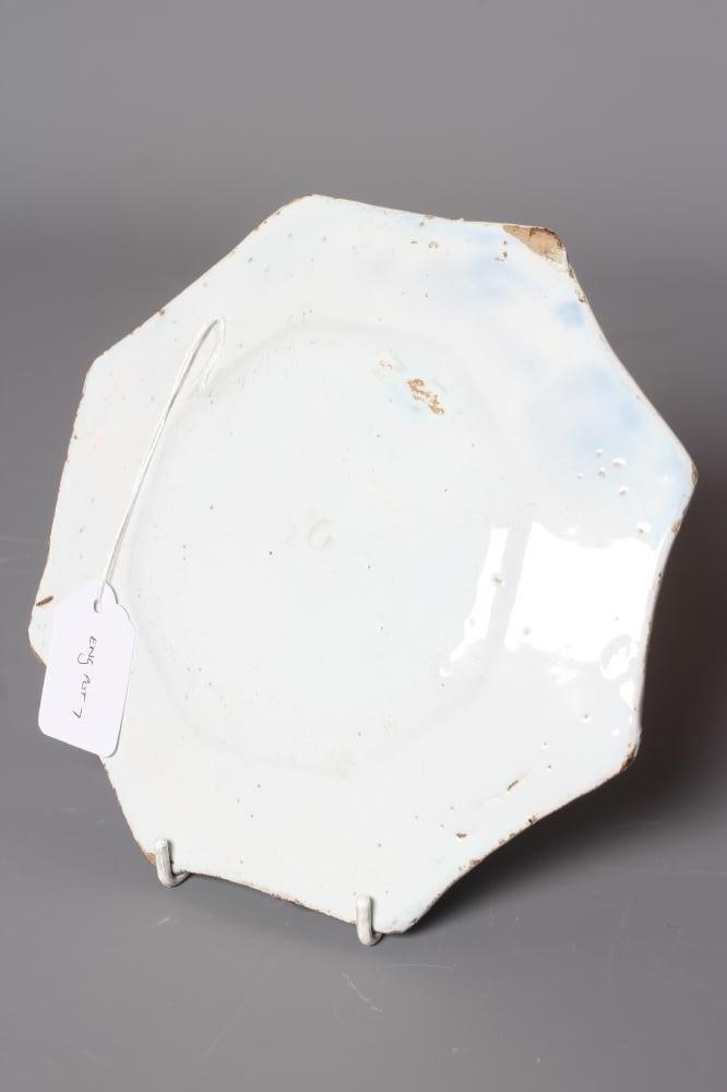 AN OCTAGONAL DELFT PLATE Image