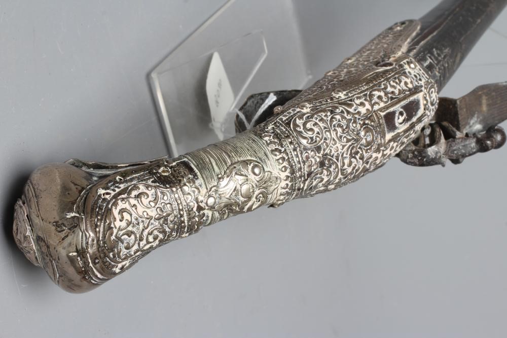 A FLINTLOCK HOLSTER PISTOL Image