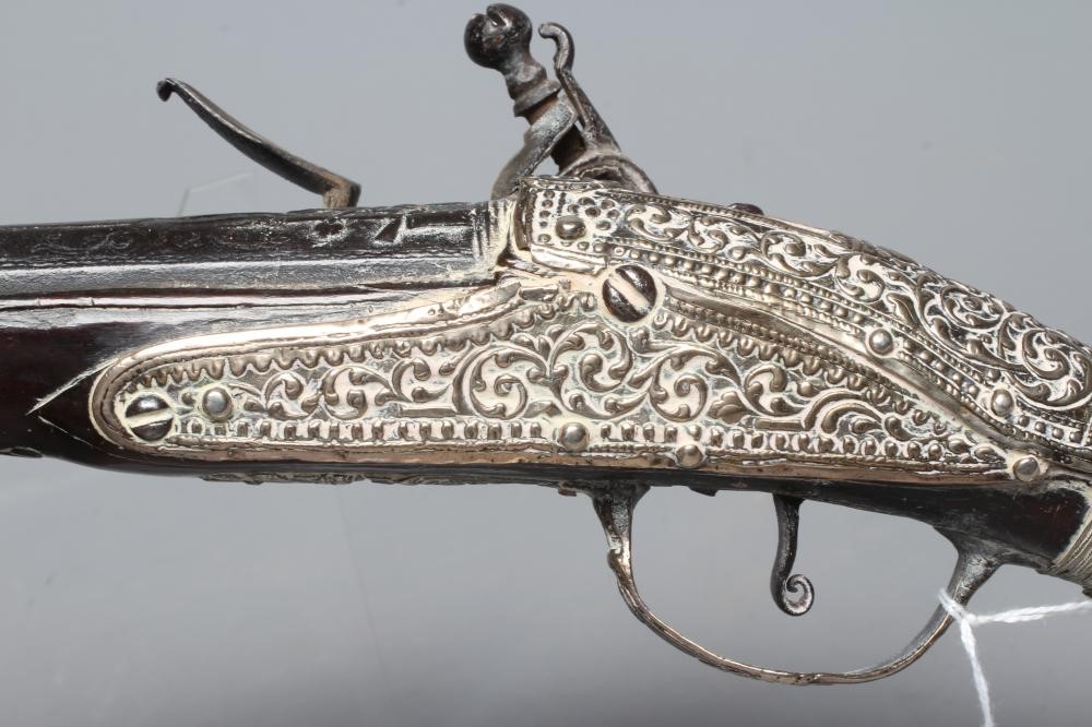 A FLINTLOCK HOLSTER PISTOL Image
