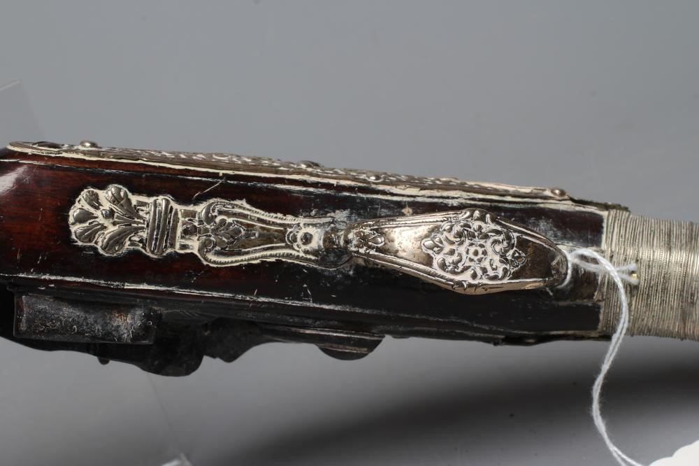 A FLINTLOCK HOLSTER PISTOL Image