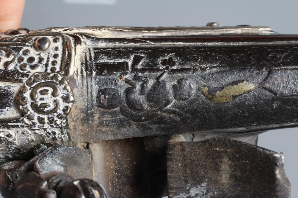 A FLINTLOCK HOLSTER PISTOL Image