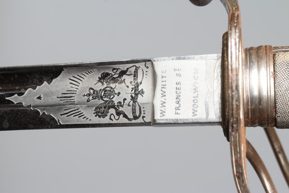 AN 1821 PATTERN ARTILLERY OFFICER'S SWORD by W. W. White of Woolwich Image