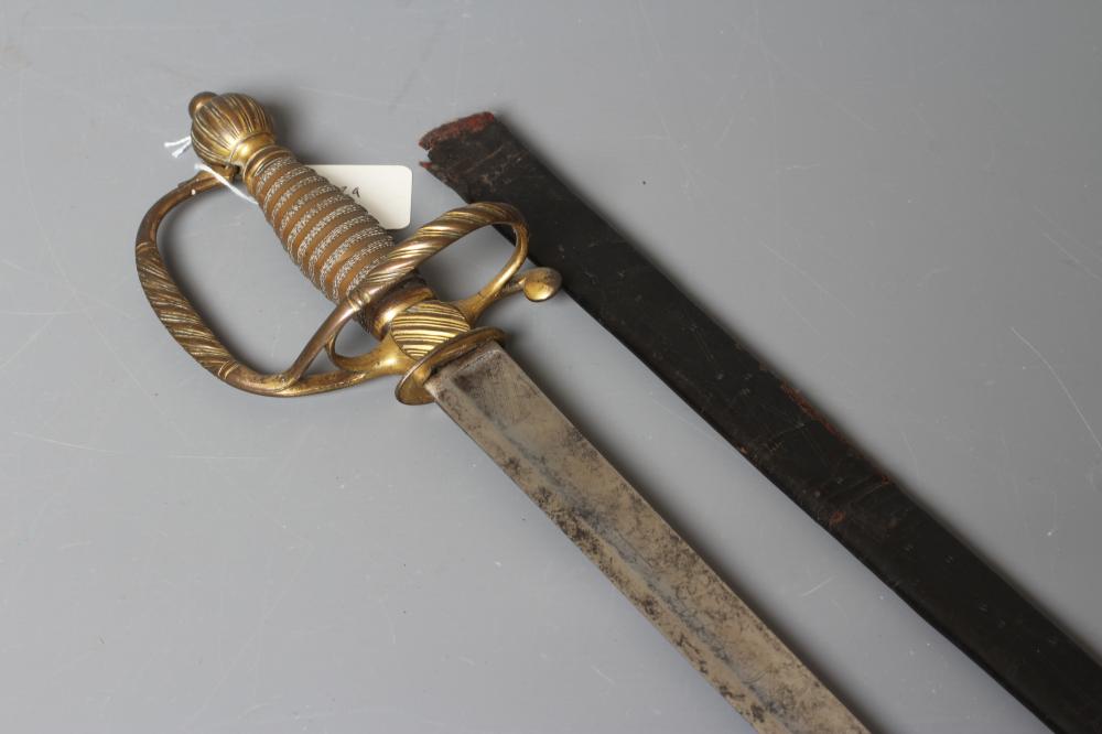 A GEORGIAN OFFICER'S SWORD Image