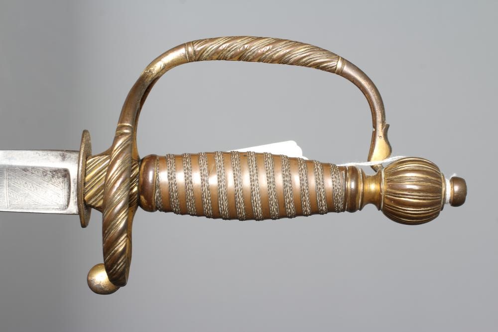 A GEORGIAN OFFICER'S SWORD Image