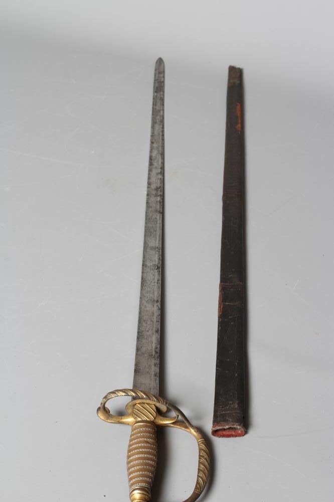 A GEORGIAN OFFICER'S SWORD Image