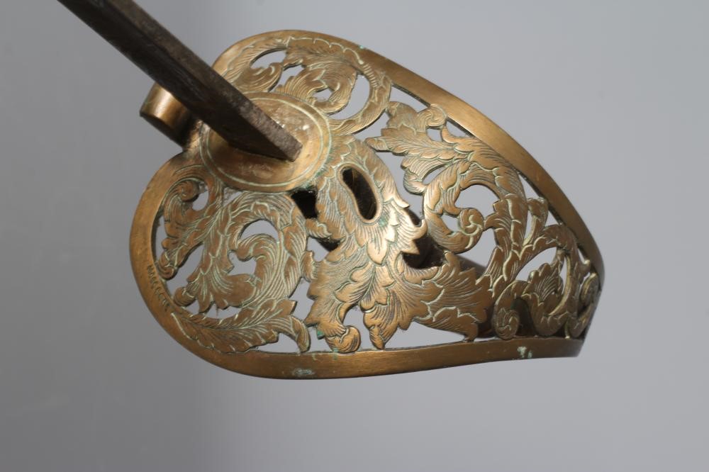 AN 1857 PATTERN ROYAL ENGINEERS OFFICER'S SWORD by F. W. Flight of Winchester Image